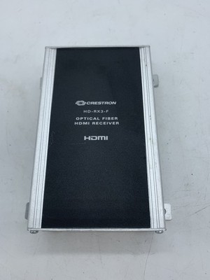 Used Crestron HD-RX3-F Optical Fiber HDMI Receiver ~ FREE SHIPPING