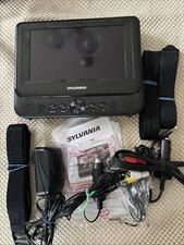Sylvania 9" Portable DVD Player With Accessories Tested SDVD7750