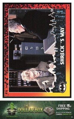 1992 Topps Batman Returns #29 Shreck's Way