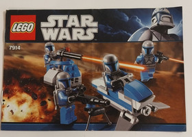 Lego Star Wars Instruction 3 Booklets Lot 7914 7929 75000
