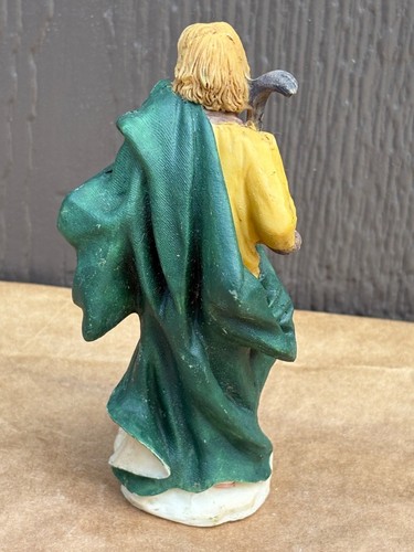 1996 Holiday Workshop handbemalte Harz Krippe Ersatz Hirte 5" - Bild 3 von 5