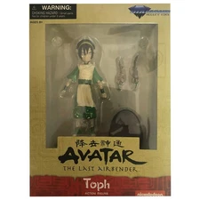 Diamond Select Toys Avatar The Last Airbender Wave 3 Toph Action Figure New