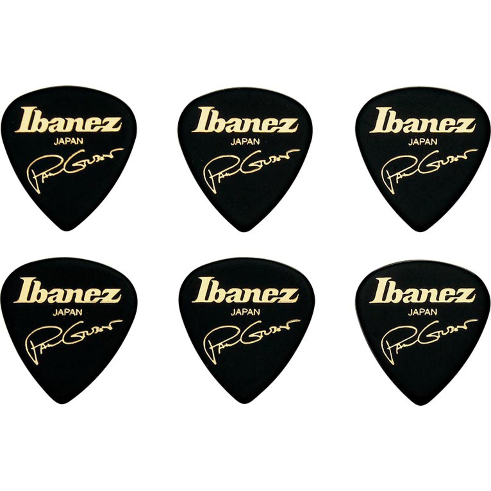 Ibanez Plektrum B1000PG-BK набор 6er Пол Гилберт набор schwarz - Plektren 2390₽