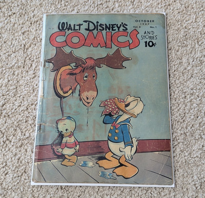 Walt Disney's Comics and Stories #85 Dell Comics Golden Age Pre-Code 1947