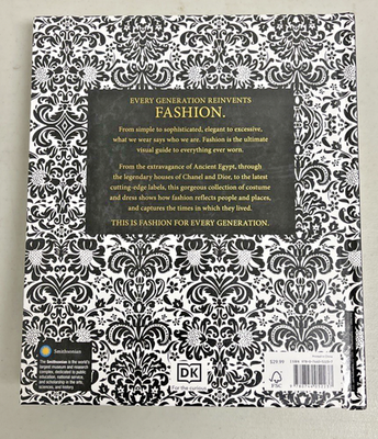 Fashion The Definitive History of Costume And Style HardcoverBook