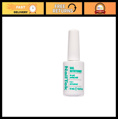 5-in-1 Nail Treatment - Clear Liquid Strengthener for Soft, Peeling Nails, 0.5 f