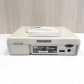 Sega Saturn console bundle with Controllers, 6 games & Cables Japanese White