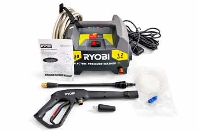 #ad Ryobi RY141612 1600 PSI 1.2 GPM Electric Pressure Washer Spray Tips Renewed $134.99