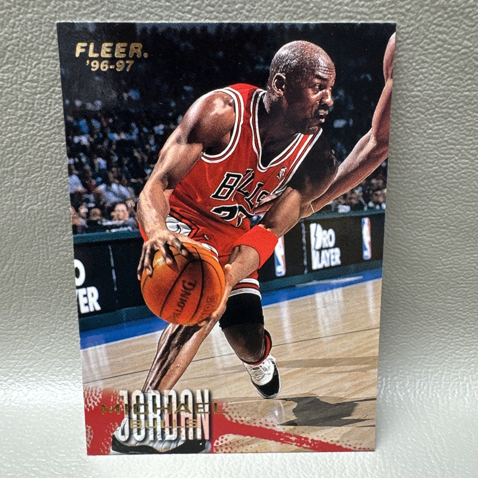 1996-97 Fleer Michael Jordan #13 Chicago Bulls HOF GOAT
