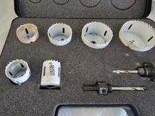 Blue Point Snap On 8pc Hole Saw Set Lhs608b Blue Point Snap On 8pc Hole Saw Set Lhs608b
