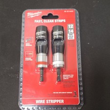 Milwaukee 48-32-6405 2-Piece Solid AWG Wire Stripper Set 12  14 AWG 