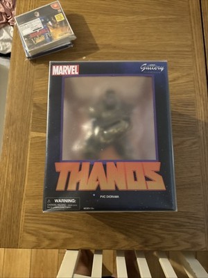 Marvel Gallery Diorama Thanos 9-Inch PVC Statue Diamond Select Toys Action Figs