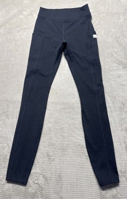 Vuori Women s All The Form Leggings Gray Size X Small Yoga Gym W/  Pockets