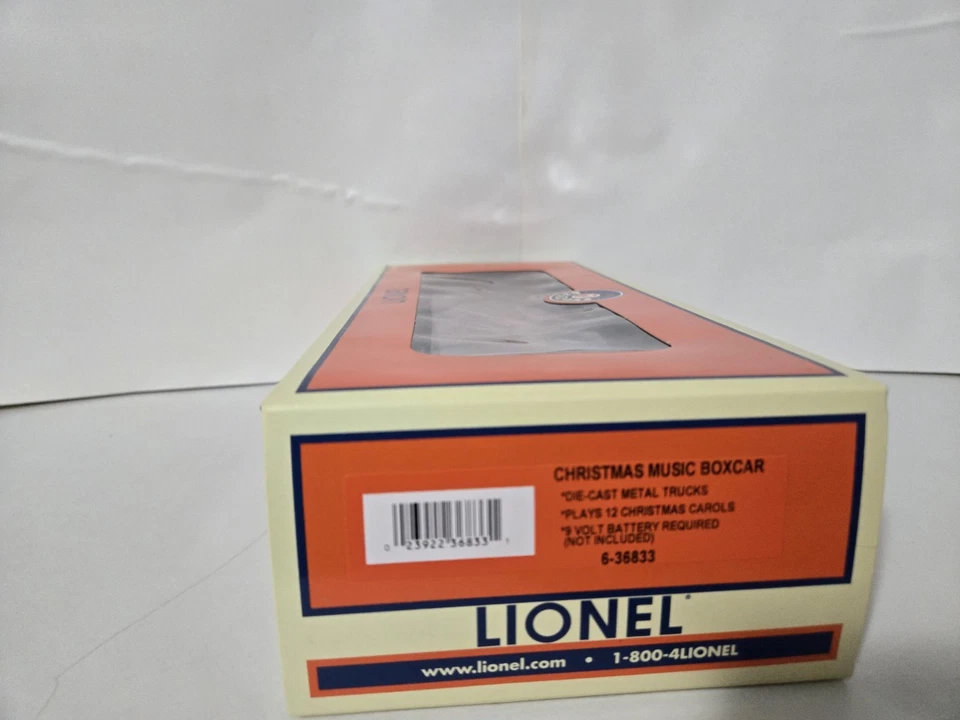Lionel O Guage Christmas Music Boxcar Plays 12 Carols New Sweet - Image 3 of 4