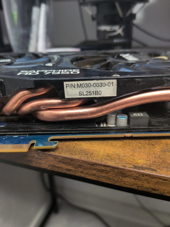 Sapphire Dual-X Radeon HD 7950 3GB GDDR5 Graphics Card PCI-E HDMI DVI Works! - Image 4 of 4