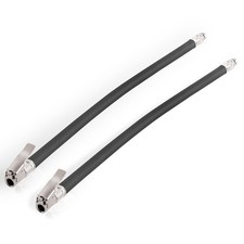 Tire Inflator Hose Replacement with Standard Locking Air Chuck 2 PCS