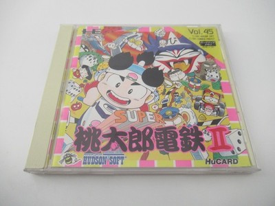 Super Momotarou Densets II PC-Engine HuCARD HC91050 original JAPAN