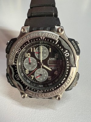 Casio 1325 MDA-100 Chronograph 200m Diver 90er Vintage