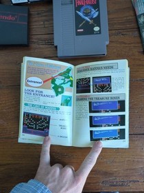 Final Fantasy Nintendo NES Complete In Box w/ Manual & Maps CIB 