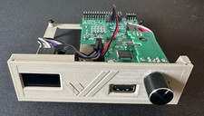 Amiga 2000 Gotek Floppy Drive .96in OLED Display w/Rotary Speaker AT32F435