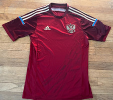 RUSSIAN FOOTBALL SOCCER ADIDAS CLASSIC VTG JERSEY RARE WORLD CUP FIFA 2014 RUS