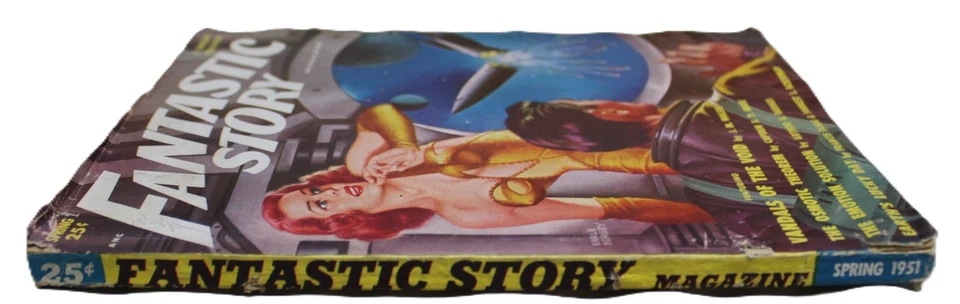 FANTASTIC STORY MAGAZINE SPRING 1951 VINTAGE SCIENCE FICTION PULP STORIES Foto 2 de 4