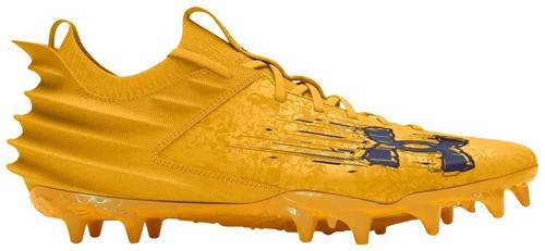Under Armour Blur 2 MC Suede Steeltown Gold 3027978-700 Football Multi Size SIZE 13 UNDER ARMOUR BLUR 2 MC SUEDE STEELTOWN GOLD 3027978  main image 2