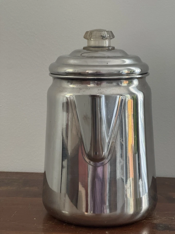 Coleman 12-Cup Stainless Steel Stove Top / Camping Percolator Coffee Pot - image 4 of 4