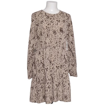 Villa Sophie, Kleid, Größe: M, VS610015, Beige/Schwarz/Mehrfarbig #VM1