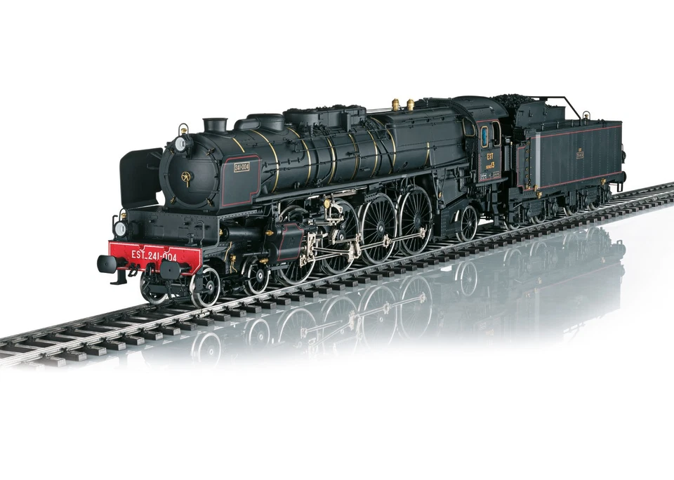 Marklin 55086 Locomotive à vapeur 241 A, série 13, noire, EST, digitale sonore, - Photo 1/4