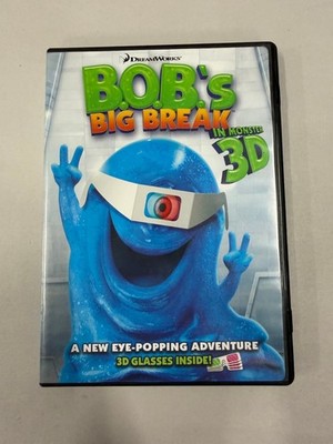 Bob's Big Break DVD 2009 Monsters vs Aliens 3D Edition Seth Rogen