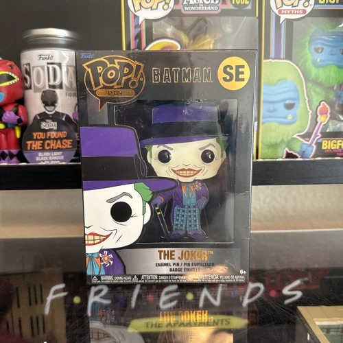 Funko Pop Enamel Pin DC THE JOKER SE Target Batman Comics NEW IN BOX & SEALED