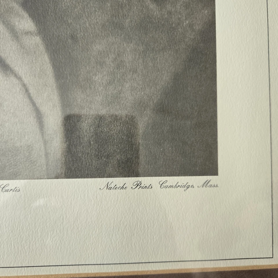 Grabado fotográfico Edward Curtis "Qahatika Girl", enmarcado - impresiones nateches Cambridge Foto 4 de 4