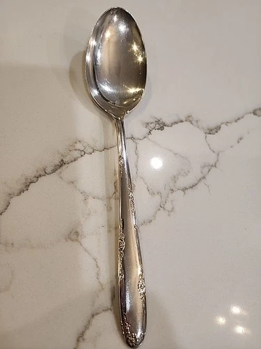 Vintage STERLING 9" TABLE SERVING SPOON, MADEIRA by TOWLE, No Monogram