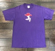 Vintage Red Hat Society Purple T-Shirt Womens L