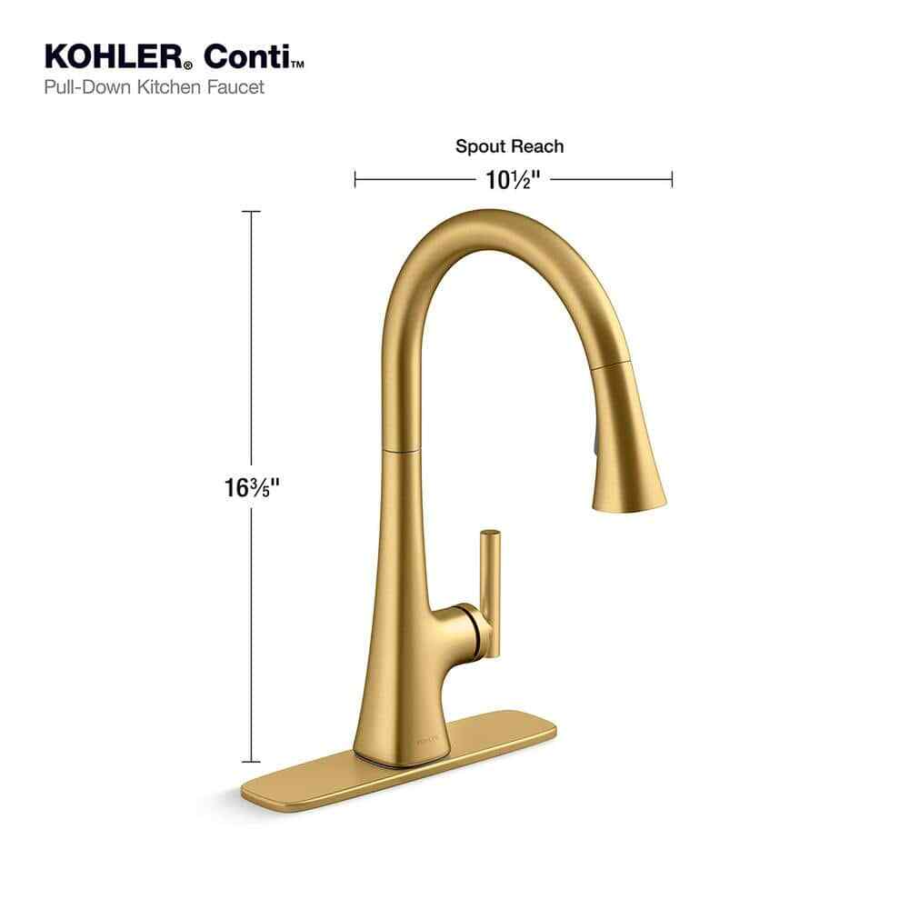 ARCORA Chrome Brass Bridge Faucet With Pull Down Sprayer For Farmhouse RV Laundry | ARCORA FAUCETS