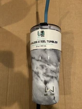 Wellness 30oz. Double Wall Stainless Steel Tumbler Straw Vacuum Insulated