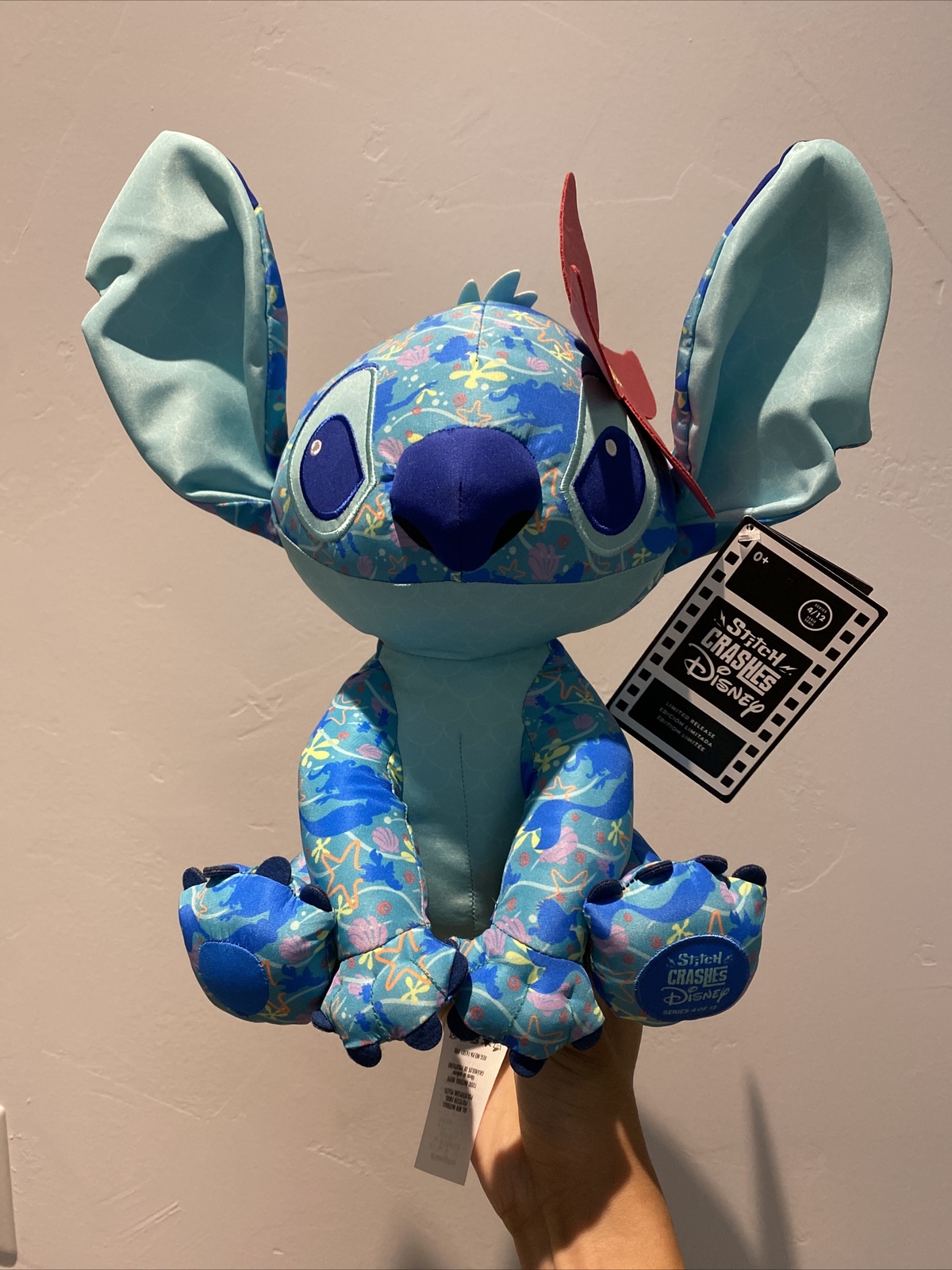 the little mermaid stitch plush