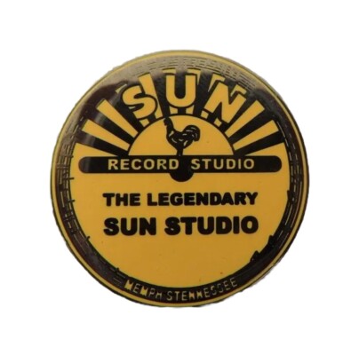 Elvis Presley studio enamel pin badge. TCB Taking Care of Business