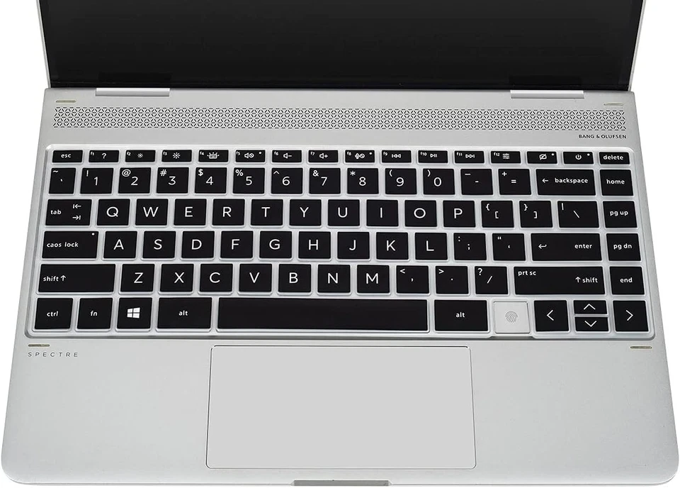 Keyboard Cover For HP Envy x360 2-in-1 15.6 15m-EU Fingerprint Reader Black New - Image 4 of 4
