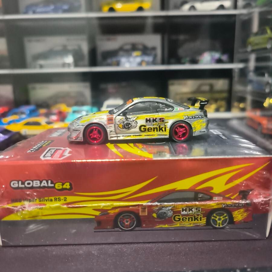 ターマックワークス HKS ハイパー シルビア(チェイスカラー） ターマックワークス HKS ハイパー シルビア(チェイスカラー）