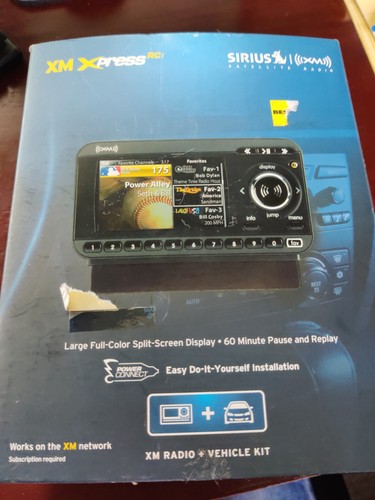 Sirius XM Audiovox Xpress Satellite Radio Receiver 136-4345 Fast