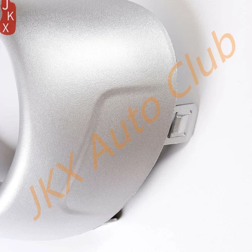 Left Silver Front Bumper Fog Light Cover Trim For Mitsubishi Outlander 2013-2015 - Picture 3 of 7