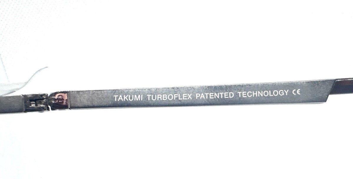 TAKUMI TURBOFLEX TK1205 10 TORTOISE SILVER 360 HINGES EYEGLASSES 54-17-140 TAKUMI TURBOFLEX TK1205 10 TORTOISE 360 HINGES EYEGLASSES main image 3