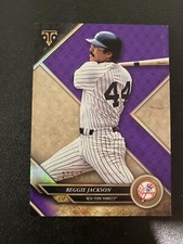 2017 Topps Triple Threads Reggie Jackson Amethyst/340 New York Yankees