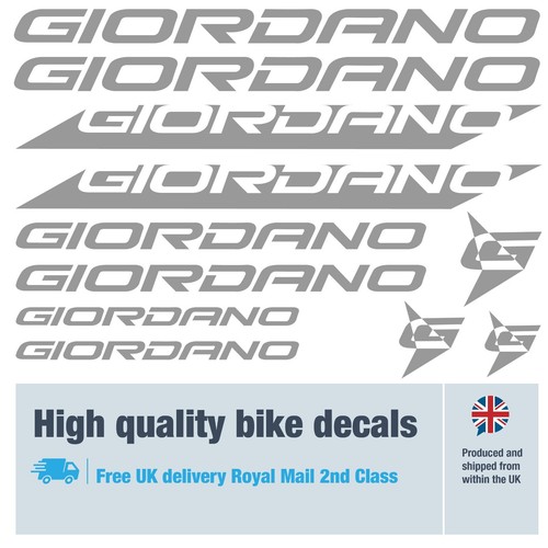 Giordano Fahrrad Etiketten / Decals / Sticker, 5+ Jahre externe Qualität (26er Pack) - Bild 6 von 17
