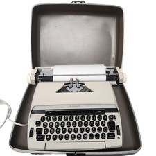 Sears Celebrity Power 12 Vintage Electric Typewriter w/Case Tested Works VIDEO thumbnail