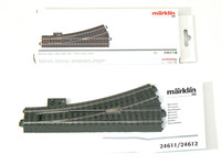 MäRklin H0 C Gleis Weiche Links 24611 Neu Ovp