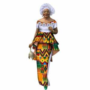 kitenge long skirts