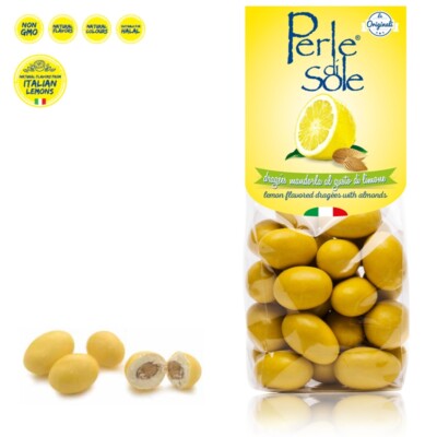 Mandeldragées Mit Zitronengeschmack - Perle di Sole - Angebot 6 Stück